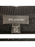St. John Tweed Black Red White Cardigan Size P (petite) - photo 3