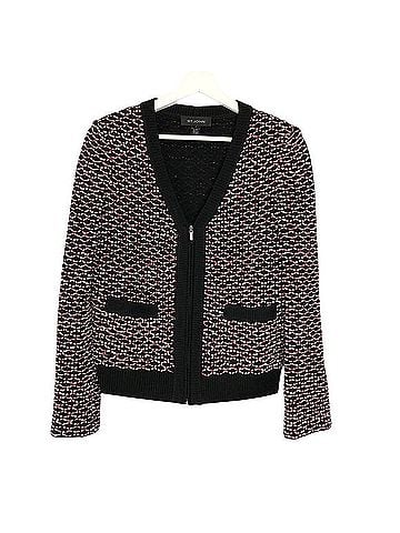 St. John Caviar Tweed Cardigan (view 1)
