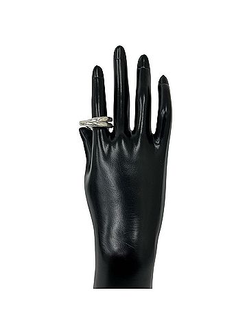 Hermès HERMES Vertige Ring, Sterling Silver 925, Accessory, Men's & Women's, Silver, 59902 (view 2)