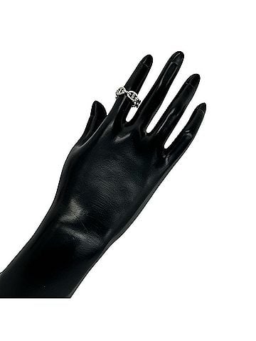 Hermès HERMES Chaine d'Ancre Enchainée Ring, Sterling Silver 925, Accessory, Item Number 35488 (view 2)