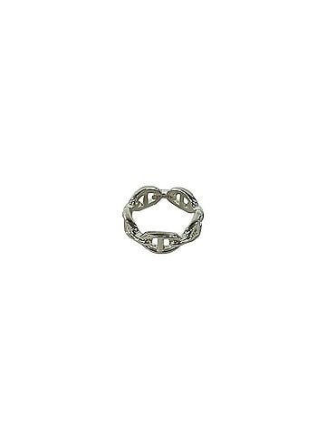 Hermès HERMES Chaine d'Ancre Enchainée Ring, Sterling Silver 925, Accessory, Item No. 35472 (view 1)