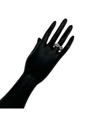 Hermès HERMES Chaine d'Ancre Enchainée Ring, Sterling Silver 925, Accessory, Item No. 35472 (view 2)