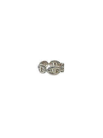 Hermès HERMES Chaine d'Ancre Enchainée Ring, Sterling Silver 925, Accessory, Item No. 35446 (view 1)