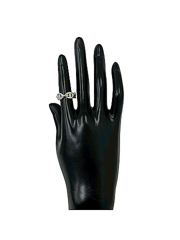 Hermès HERMES Chaine d'Ancre Enchainée Ring, Sterling Silver 925, Accessory, Item No. 35446 (view 2)
