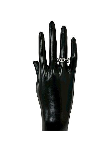 Hermès HERMES Hermes Enchainée Ring, Sterling Silver 925, Accessory, Jewelry, Men's, Silver, 30545 (view 2)