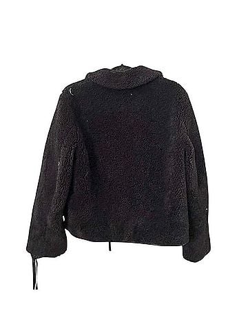 Tory Burch Tie-Cuff Faux Fur Jacket Jacket (view 2)