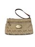 Michael Kors 100% Canvas Print Brown Multi Color Wristlet One size - photo 1