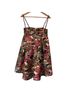 Hutch 100% Polyester Tropical Pink Green Romper Size M - photo 2