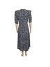 Express 100% Rayon Floral Blue White Casual Dress Size 10 - photo 2