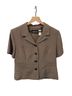 Sag Harbor Houndstooth Brown Blazer Size 12 - photo 1