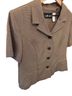 Sag Harbor Houndstooth Brown Blazer Size 12 - photo 2