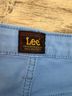 Lee Solid Blue Denim Shorts Size 10 - photo 6