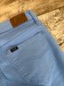 Lee Solid Blue Denim Shorts Size 10 - photo 4