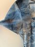 AGB 98% Polyester 4% Spandex 100% Polyester Blue Short Sleeve Blouse Size L - photo 3
