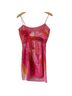 Hutch 100% Polyester Pink Orange Cocktail Dress Size 4 - photo 3
