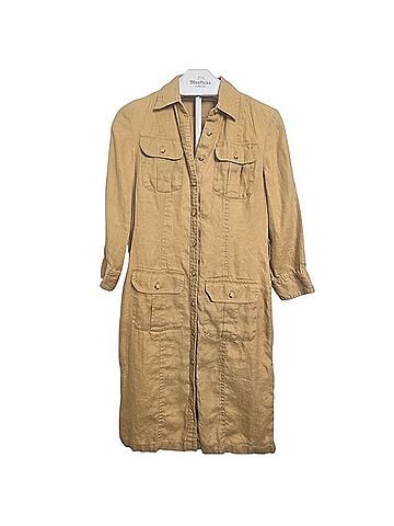 Ralph Lauren Safari Linen Shirt Dress Casual Dress (view 1)