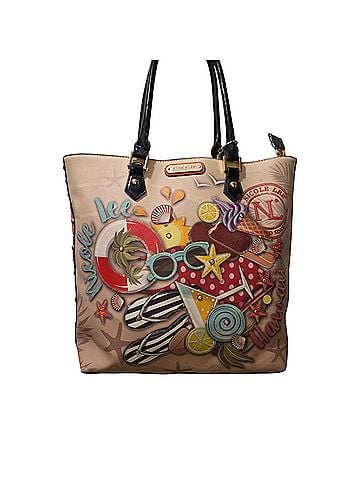 Nicole Lee Leather Tote (view 1)