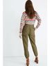 Madewell 100% Cotton Solid Green Cargo Pants Size 25 waist - photo 5
