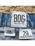 BDG 100% Cotton Blue Denim Shorts Size 29 waist - photo 3