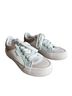 Rocket Dog White Tan Teal Sneakers Size 6 1/2 - photo 1