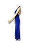 Morgan & Co. Solid Blue Cocktail Dress Size 1 - photo 8