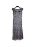 Alex Evenings Gray Cocktail Dress Size 8 - photo 1