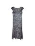 Alex Evenings Gray Cocktail Dress Size 8 - photo 2