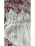 H&M 100% Polyester 100% Viscose White Wool Dress Size 6 - photo 6