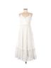H&M 100% Polyester 100% Viscose White Wool Dress Size 6 - photo 1
