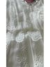 H&M 100% Polyester 100% Viscose White Wool Dress Size 6 - photo 7