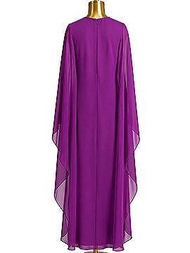 Lauren by Ralph Lauren Cape Sleeve Cocktail Dress (view 2)