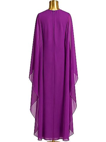 Lauren by Ralph Lauren Cape Sleeve  Cocktail Dress (view 2)