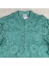 J.Marie 100% Polyester 100% Cotton Floral Blue Green Multi Color Cocktail Dress Size XS - photo 10