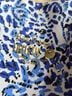Lilly Pulitzer Tweed Blue White Leggings Size S - photo 3