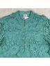 J.Marie 100% Polyester 100% Cotton Floral Blue Green Multi Color Cocktail Dress Size S - photo 10