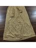 LDT 94% Polyester 6% Spandex 100% Polyester Gold Cocktail Dress Size 4 - photo 13