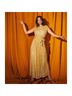LDT 94% Polyester 6% Spandex 100% Polyester Gold Cocktail Dress Size 4 - photo 5