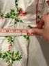 Printfresh 100% Cotton Floral White Green Pink Short Sleeve Button-Down Shirt Size XXS - photo 6