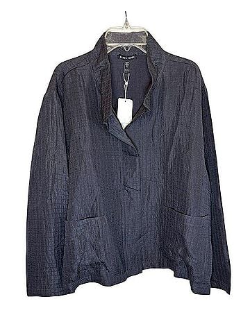 Eileen Fisher Stand Collar Jacket Jacket (view 1)