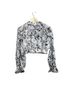 ALLSAINTS Print Black White T-Shirt Size 8 - photo 4