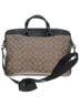 Coach Tan Black Leather Laptop Bag One size - photo 1