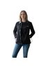 Harley Davidson 100% Cotton 80% Nylon 100% Leather Black Jacket Size S - photo 1
