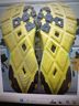 Hoka 100% Mesh Yellow Blue Sneakers Size 10 - photo 6