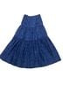 Veronica Beard 100% Silk 100% Polyester 100% Polyester Floral Blue Casual Skirt Size 8 - photo 2
