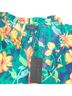 Current Air Floral Multi Color Short Sleeve Blouse Size S - photo 3