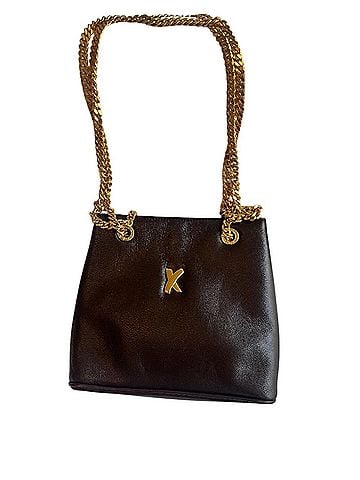 Paloma Picasso Leather Bucket Bag (view 1)