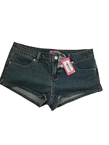 Edikted Denim Shorts (view 1)