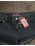 Edikted Blue Denim Shorts Size M - photo 3