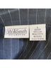 Willi Smith 100% Linen Print Blue White Blazer Size 8 - photo 3