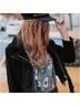 Brixton 100% Leather Black Hat Size XS - photo 5